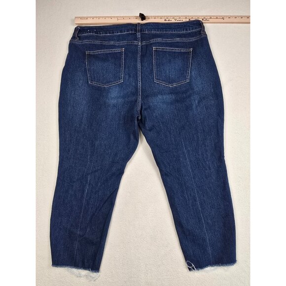 Old Navy Womens 5 PAIRS Jeans Size 22L 22 Long Mid-Rise Denim - Picture 15 of 16